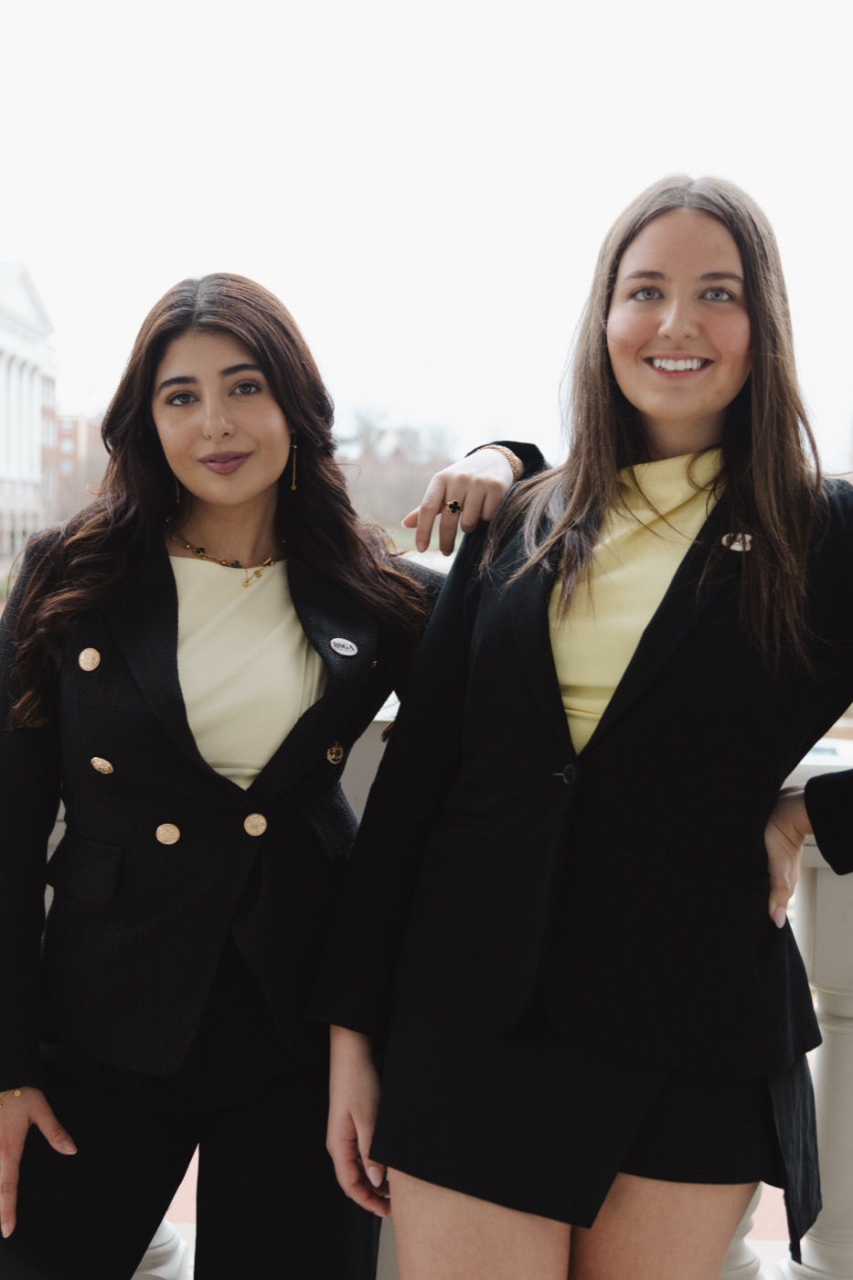 Daugherty & Honey on balcony